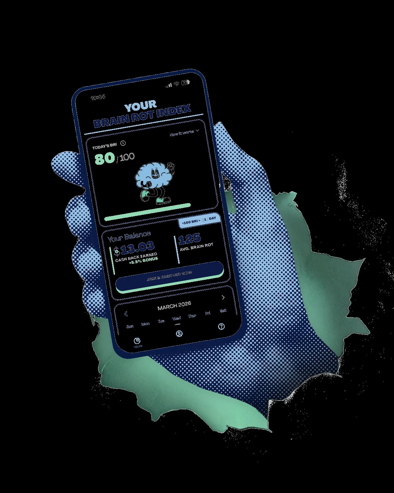 Noble Life App — Brain Rot Index