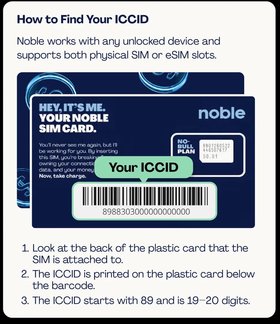 Noble app showing rewards dashboard
